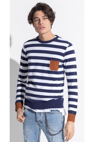 MAGLIE RIGHE TASCHINO